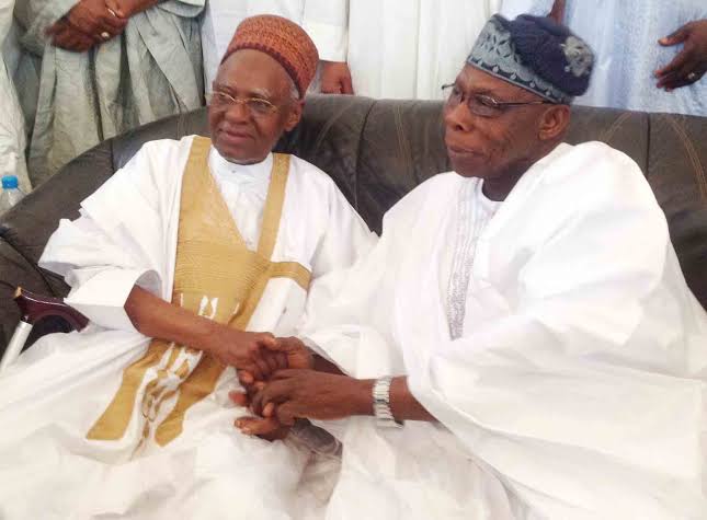 Shehu Shagari and Obasanjo